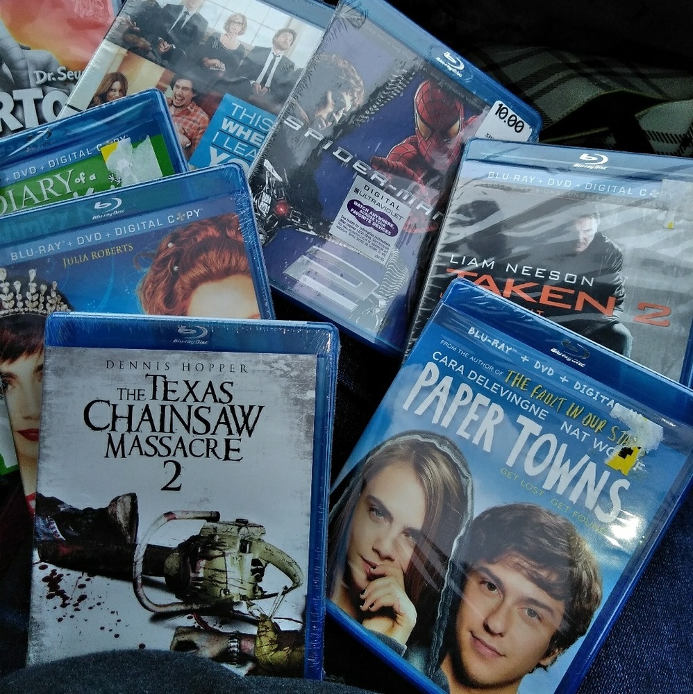 Bran new Blue rays